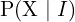 $P(X \mid I)$