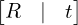 $\begin{bmatrix} R & | & t \end{bmatrix}$
